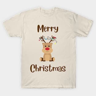 Cute Merry Christmas Present T-Shirt